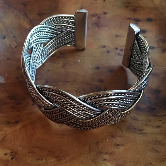 Braided Cuff Bracelet - Picture 2 of 6